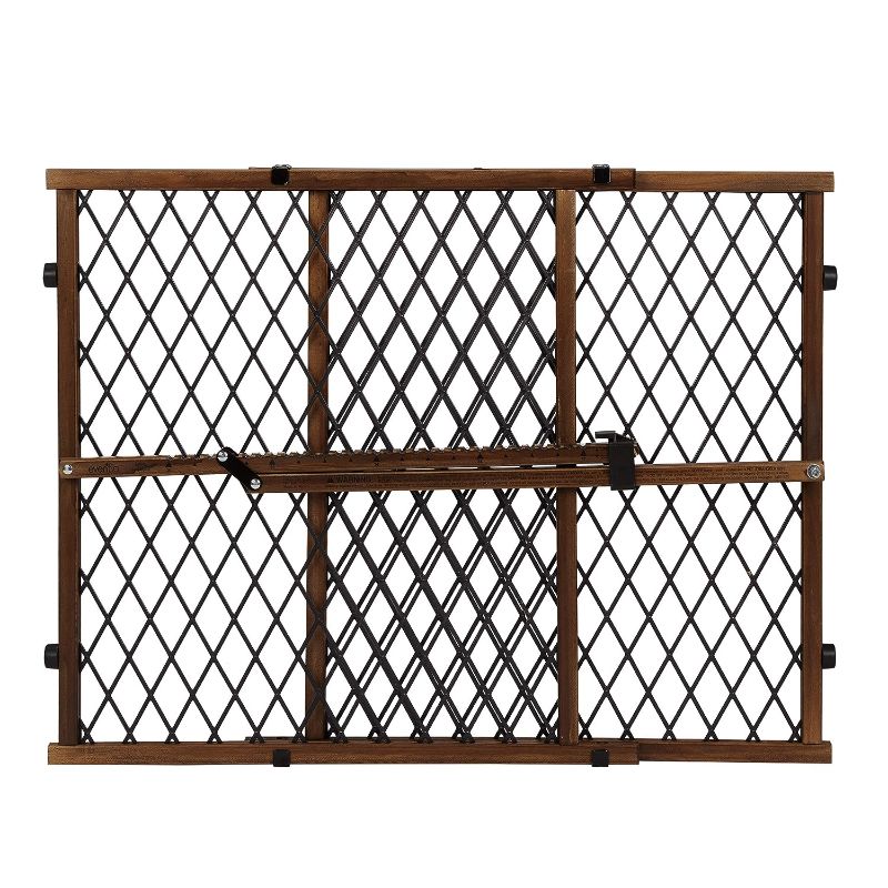 Photo 1 of Evenflo Position & Lock Baby Gate, Pressure-Mounted, Farmhouse Collection 6-24 mos.  26-42 inches
