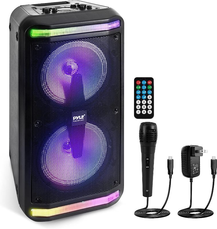 Photo 1 of ++Tested as works see picture++  Portable Bluetooth PA Speaker System-600W Rechargeable Indoor/Outdoor Bluetooth Speaker