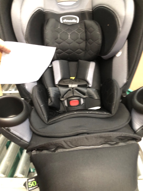 Photo 5 of ++Factory sealed zip tie broke to take photos++  Revolve Extend Revere Convertible Car Seat Revolve Extend Quick Clean Cover Revere Gray