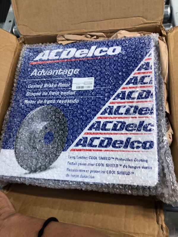 Photo 2 of ACDelco Advantage 18A2350AC Coated Front Disc Brake Rotor