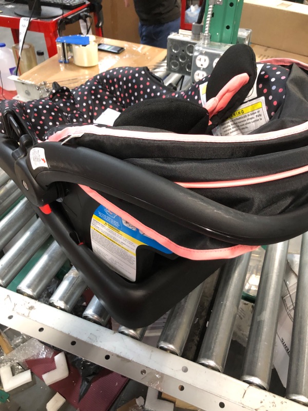 Photo 2 of Disney Baby Pronto! Belt-Positioning Booster Car Seat, Belt-Positioning Booster: 40–100 pounds, Minnie Dot Party