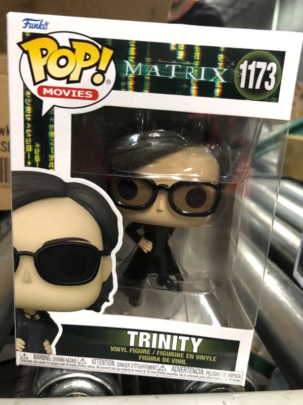 Photo 2 of Funko POP Movies: The Matrix Resurrections - Trinity, Multicolor, 4 inches, (59254)