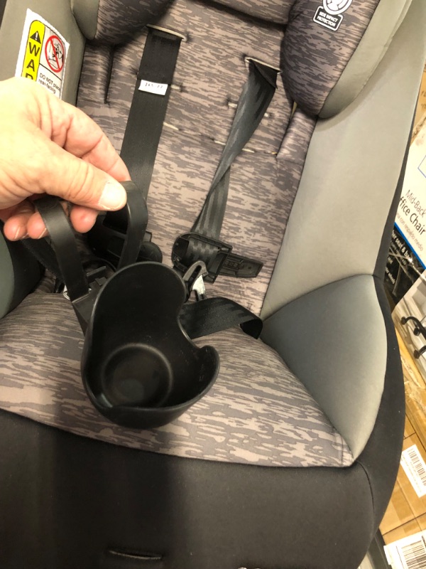 Photo 4 of Cosco Mighty Fit 65 DX Convertible Car Seat (Heather Onyx Gray)