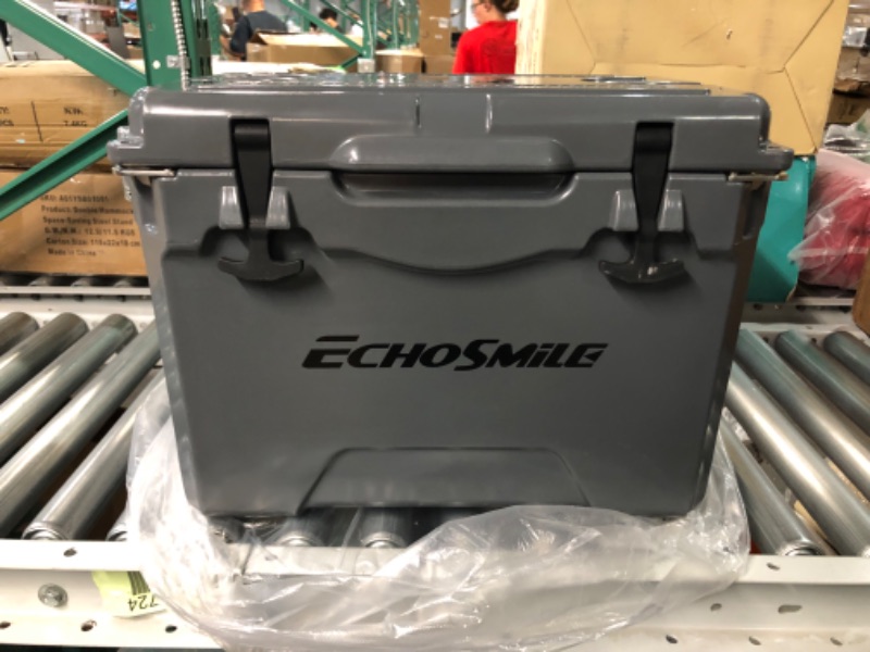 Photo 7 of *SEE NOTES* EchoSmile 25 quart Rotomolded Cooler, Grey