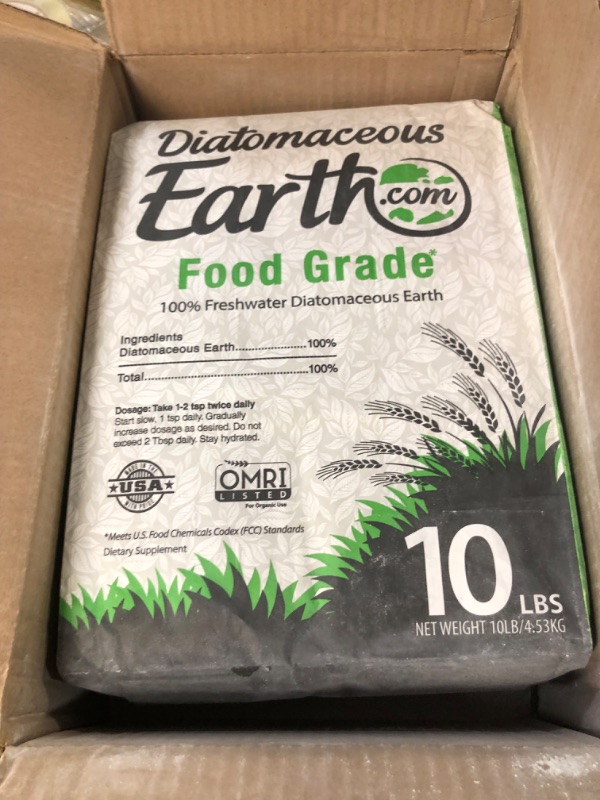 Photo 2 of *SEE NOTES* DiatomaceousEarth 10 LBS FOOD GRADE Diatomaceous Earth - 100% Organic 