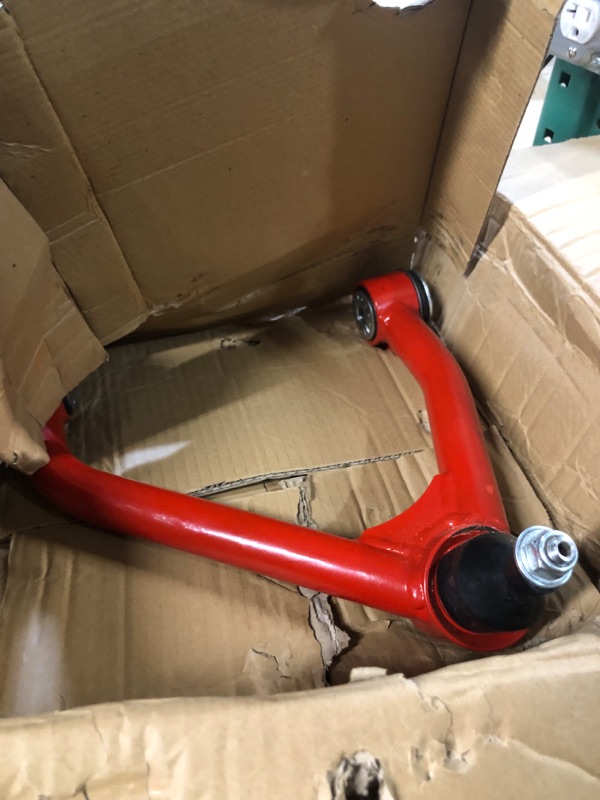 Photo 2 of *SEE NOTES* YIZBAP Front Upper Control Arms with Ball Joint, 2-4" Lift Suspension Adjustable Tubular Control Arms (Red)