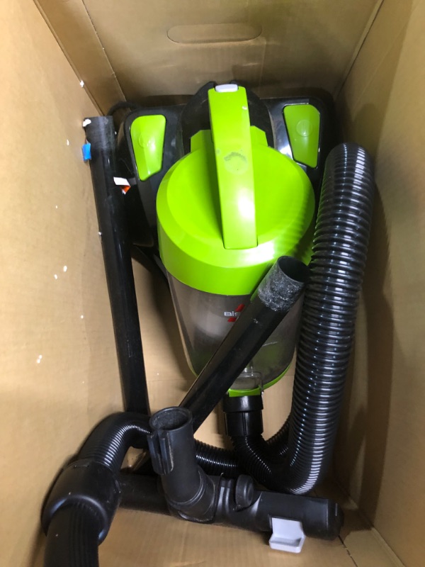 Photo 3 of *SEE NOTES* BISSELL Zing Lightweight, Bagless Canister Vacuum, 2156A,Black/Citrus Lime