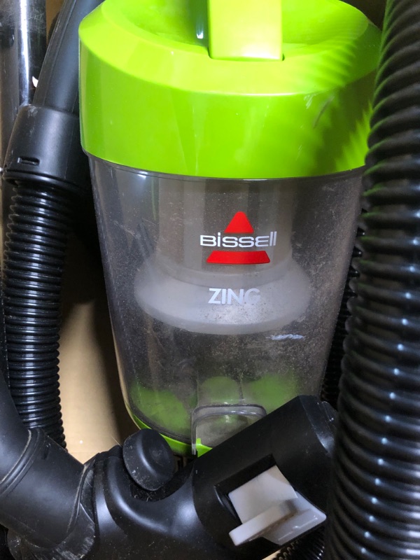 Photo 6 of *SEE NOTES* BISSELL Zing Lightweight, Bagless Canister Vacuum, 2156A,Black/Citrus Lime