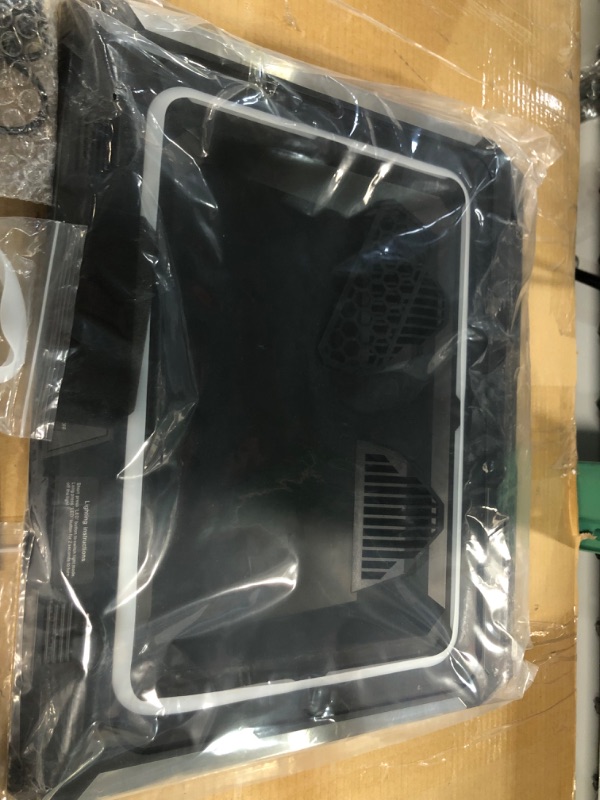 Photo 1 of iets gt300 double blower laptop cooling pad for 14-17 inch gaming laptop