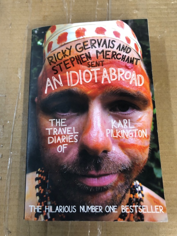 Photo 2 of An Idiot Abroad: The Travel Diaries of Karl Pilkington Paperback Book 