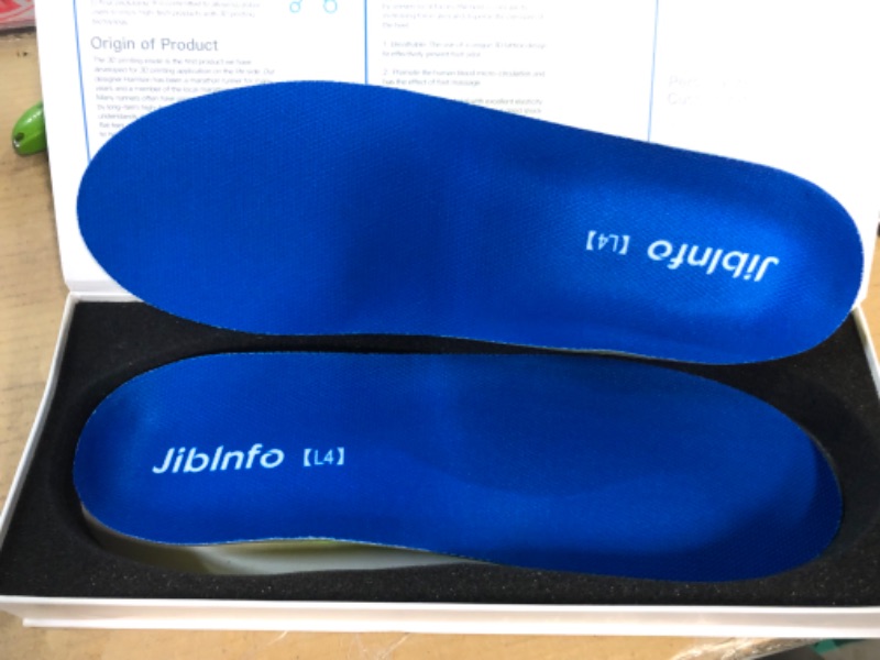 Photo 2 of 3D Printed Arch Support Insoles 311.62in L4(11.62in):Men 12.5/Women 14