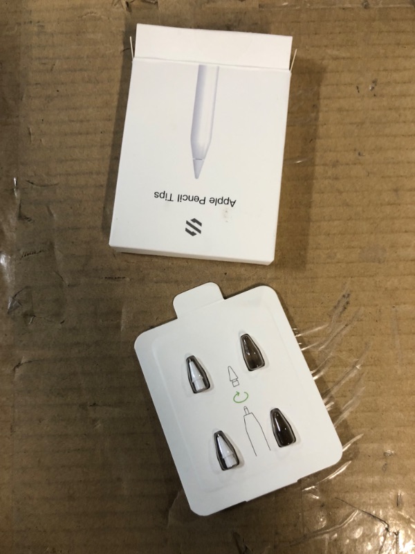 Photo 2 of SHEZI Upgraded Pencil Tips for Apple Pencil 1st & 2nd Generation [Fine tip] (2 Packs of 2)