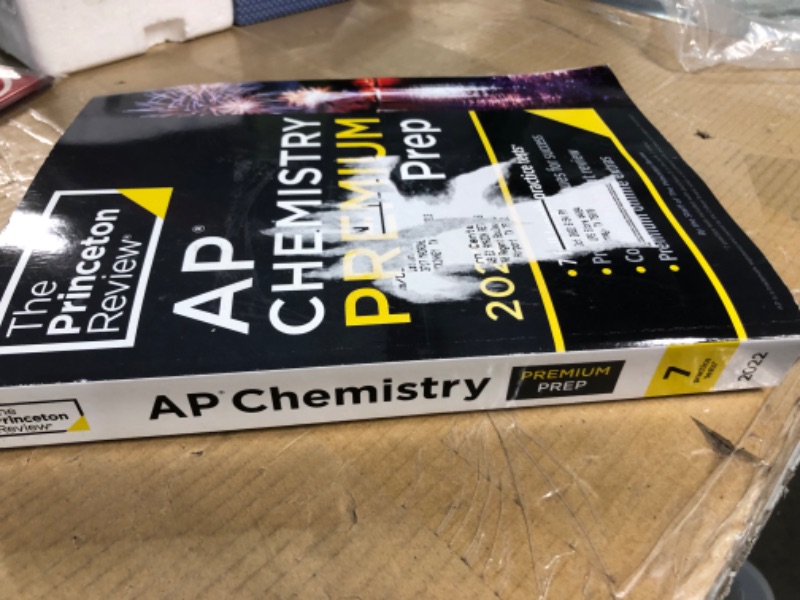 Photo 5 of *SEE NOTES* Princeton Review AP Chemistry Premium Prep, 2022: 7 Practice Tests + Complete Content Review + Strategies & Techniques (2022) (College Test Preparation)