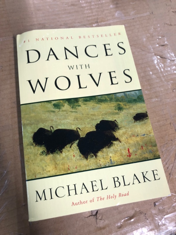 Photo 3 of *USED* Dances with Wolves Softback Book 