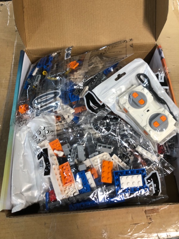 Photo 4 of *SEE NOTES* OKK Robot Building Toys for Boys, STEM Projects for Kids Ages 8-12, Remote & APP Controlled Engineering (635 Pieces) Blue