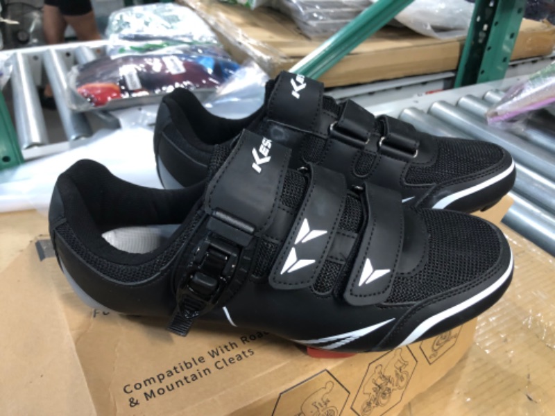 Photo 6 of *SEE NOTES* KESCOO Cycling Shoes Compatible with Peloton Bike, Size EU 43