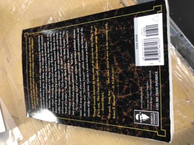 Photo 1 of *USED - FRONT COVER DAMAGED* The Conquering Sword of Conan (Conan of Cimmeria, Book 3)