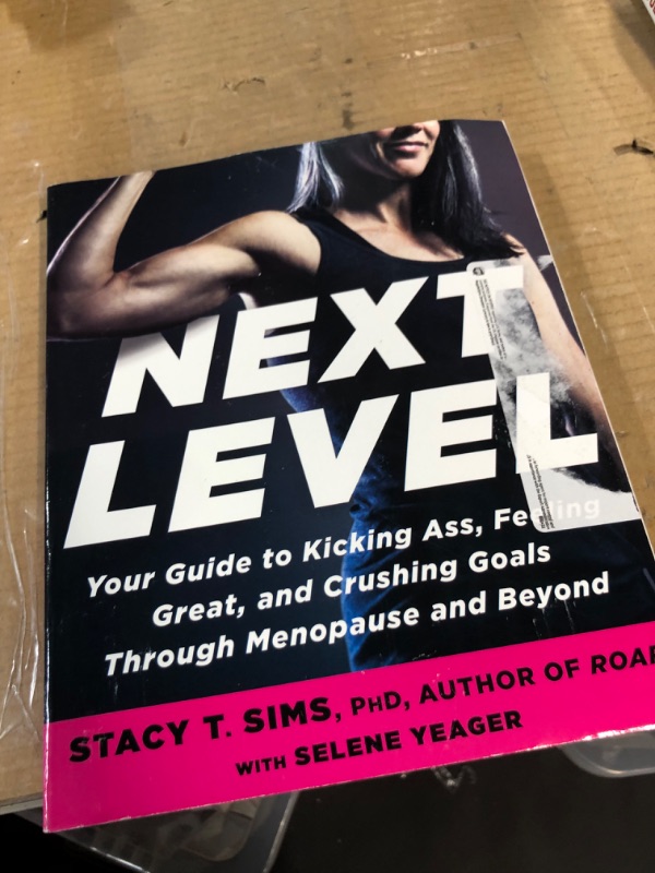 Photo 2 of *USED* Next Level: Your Guide to Kicking Ass, Feeling Great, and Crushing Goals Through Menopause and Beyond Soft Cover Book