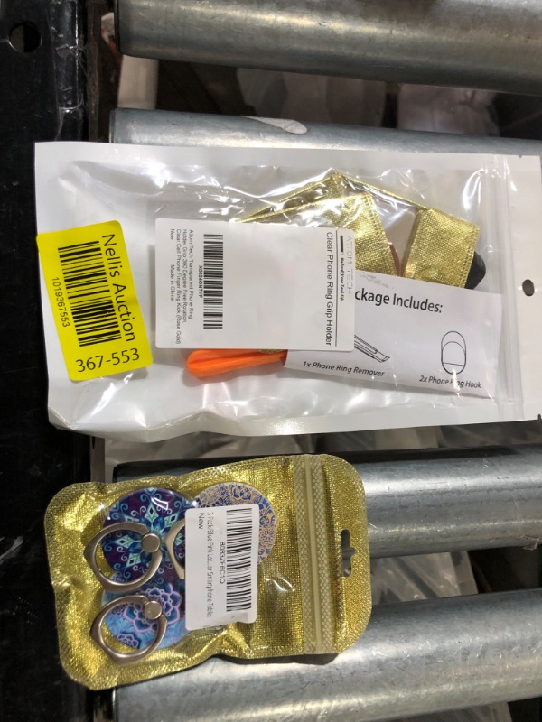 Photo 1 of Phone Ring Hooks, 2 Pack 