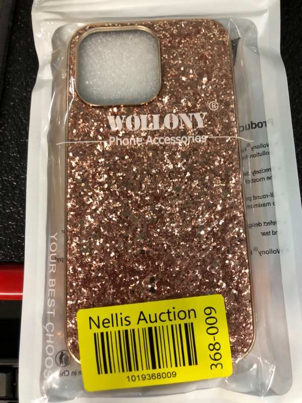 Photo 1 of iPhone Pro Case 6.1", Bling Rose Gold