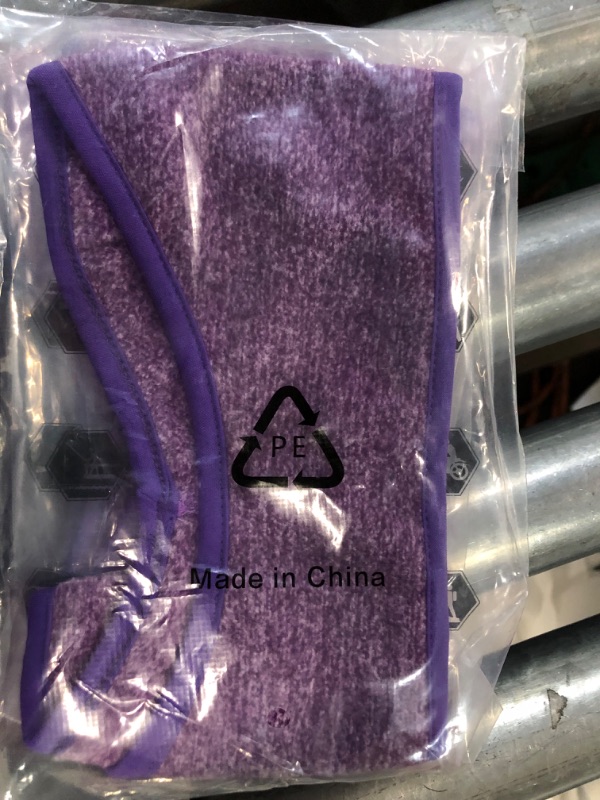 Photo 2 of Ear Warmer Headbands, Pack of 3, Purple