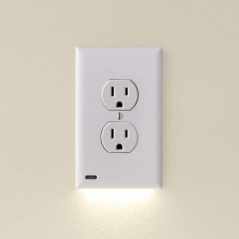 Photo 1 of **STOCK IMAGE FOR SAMPLE**
GLOCOVER NIGHTLIGHT WALLPLATE OUTLET COVER WITH LIGHT