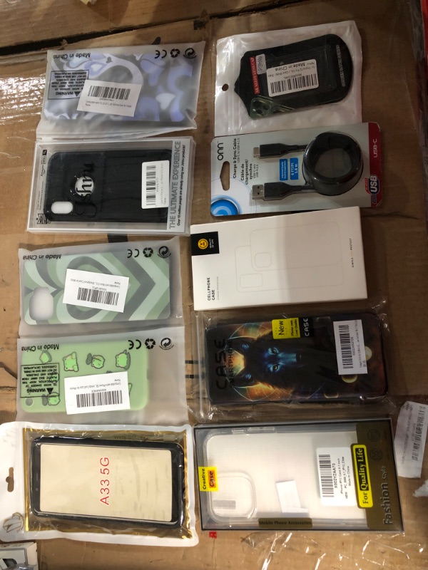 Photo 1 of Miscellaneous Phone Accessories Bundle