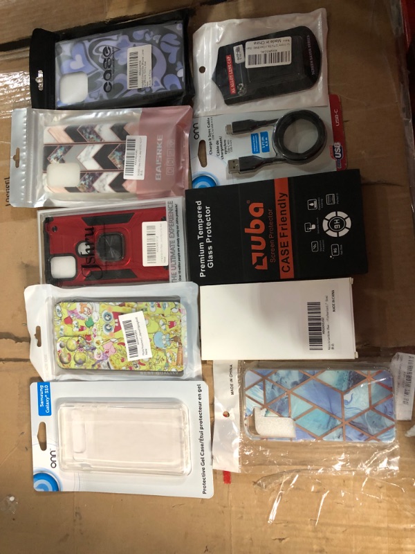 Photo 1 of Miscellaneous Phone Accessories Bundle