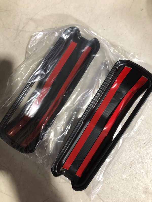 Photo 2 of beler 1 Pair Black Front Engine Hood Hinge Cover Trim Sticker Fit for Jeep Wrangler JL Gladiator JT