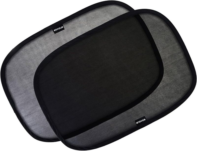 Photo 1 of Magnelex Windshield Sunshade with Bonus Steering Wheel Sun Shade. Reflective Polyester Blocks Heat and Sun. Foldable 