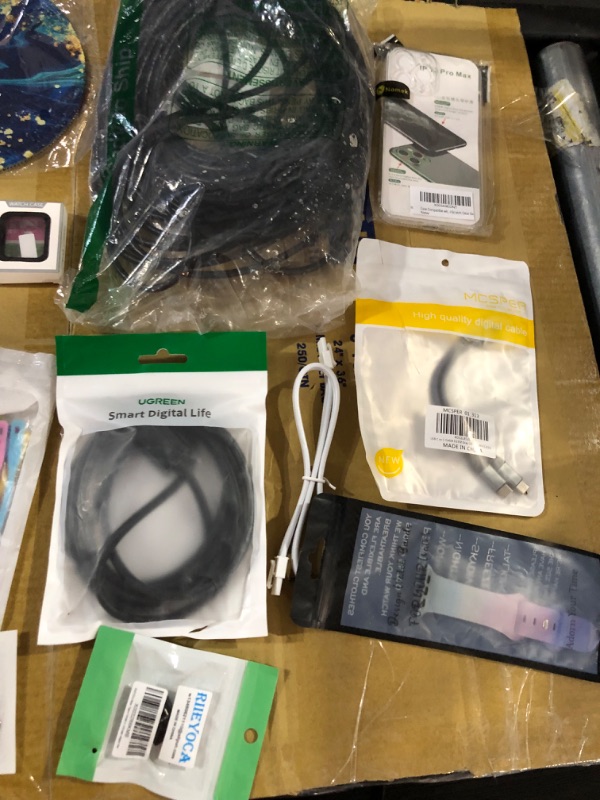 Photo 2 of **NO RETURN**
Misc Electronic Accessories Bundle 