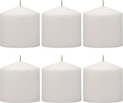 Photo 1 of 
Stonebriar 18 Hour Long Burning Unscented Pillar Candles, 3x3, off white, Pack of 6