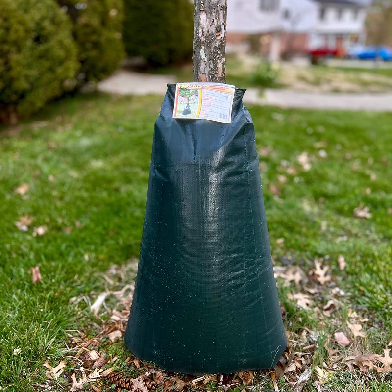Photo 1 of (2x) Around The Home & Farm Sapling Saver Tree Watering Bag - 20 Gallon Slow Release Drip Irrigation Bag