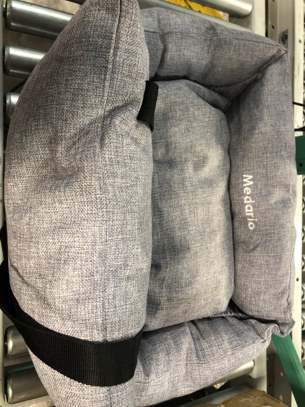 Photo 2 of **USED BUT APPEARS NEW** Medario Dog Car Seat, Washable Car Seat Bed for Small & Medium Dogs or Cats Under 25 Lbs. - Gray