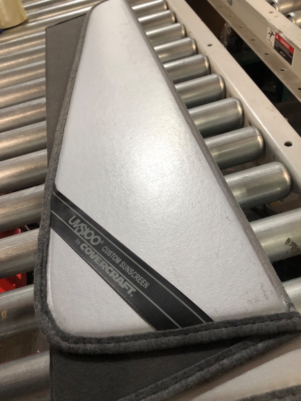 Photo 1 of Covercraft UVS100 Custom Sunscreen | UV11023SV | Compatible with Select Toyota Tundra Models, Silver