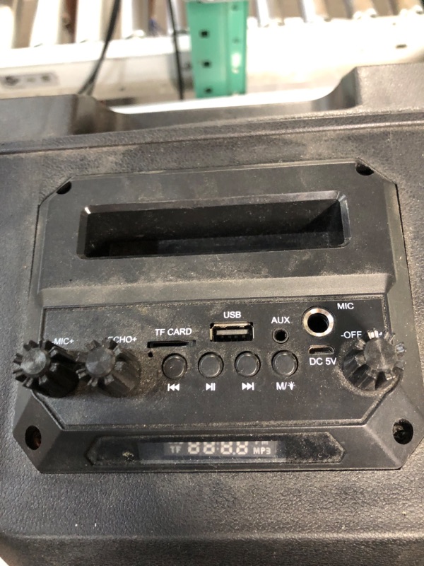 Photo 4 of **DAMAGED**  STOCK PHOTO FOR REFERENCE ONLY* Portable Bluetooth PA Speaker 