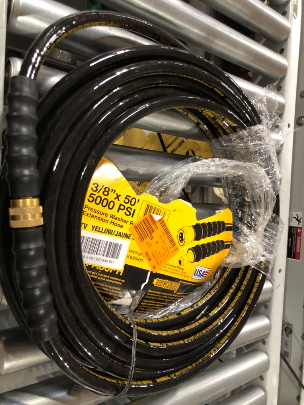 Photo 2 of **USED BUT APPEARS NEW** 3/8 in. x 50 ft Replacement/Extension Hose for Cold Water 5000 PSI Pressure Washers