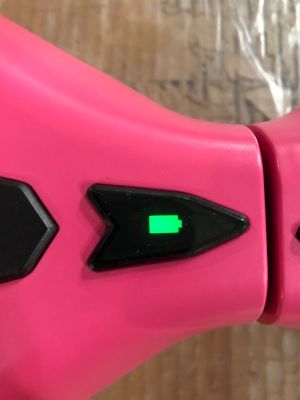 Photo 1 of SEE NOTE Gotrax Pulse Max Hoverboard with 6.5" Luminous Wheels, Music Speaker and 7mile Range & 6.2mph, UL2272 Certified, Dual 250W Motor and 93.6Wh Battery Self Balancing Scooters for 44-176lbs Kids Teens pink