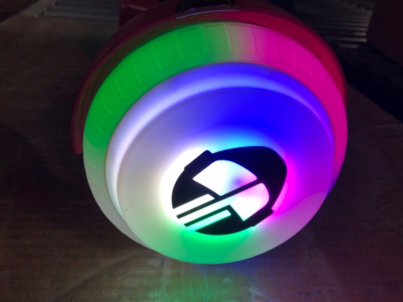 Photo 1 of SEE NOTE Gotrax Pulse Max Hoverboard with 6.5" Luminous Wheels, Music Speaker and 7mile Range & 6.2mph, UL2272 Certified, Dual 250W Motor and 93.6Wh Battery Self Balancing Scooters for 44-176lbs Kids Teens pink