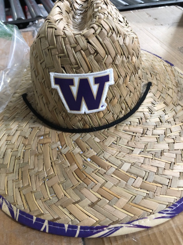 Photo 5 of  Straw Sun Hat Washington Huskies 