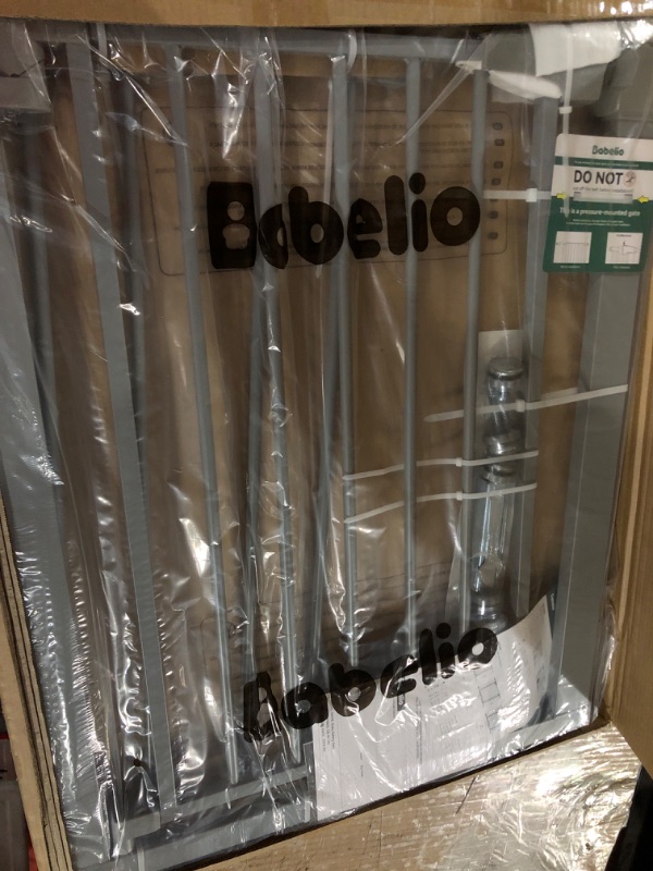 Photo 1 of BABELIO 26-40 Inch Easy Install Pressure Mounted Metal Baby 
