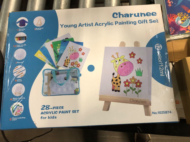 Photo 1 of Charunee Young Artist Acrylic Paint Gift Set