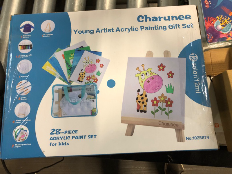 Photo 1 of Charunee Young Artist Acrylic Painting Gift Set