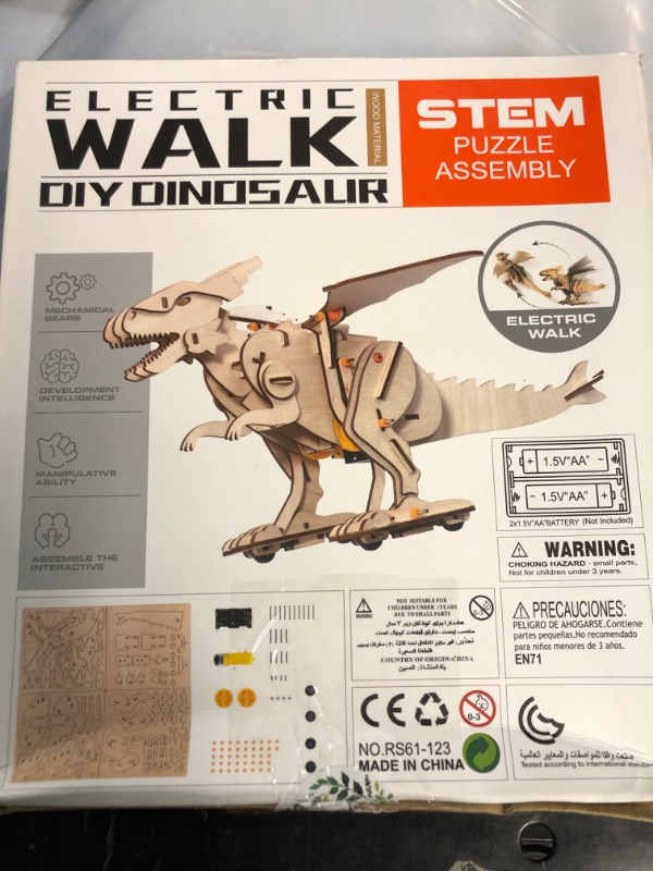 Photo 2 of *USED* Electric Walk DIY Dinosaur