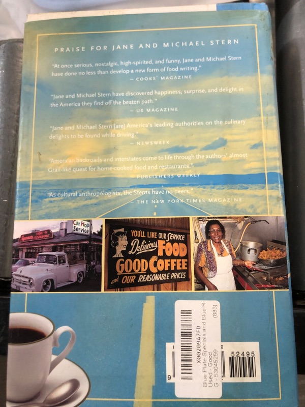 Photo 1 of *USED* Blue Plate Specials & Blue Ribbon Chefs Hardback Book
