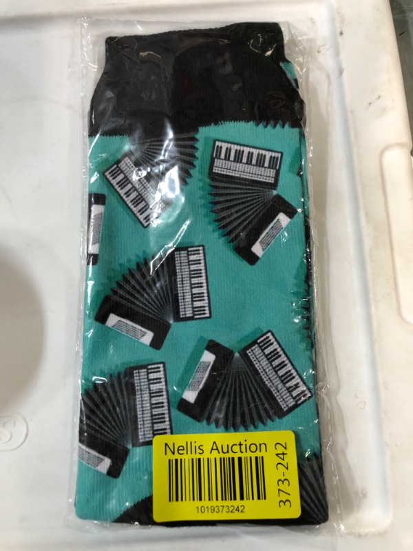 Photo 1 of Novelty Accordion Socks, One Size