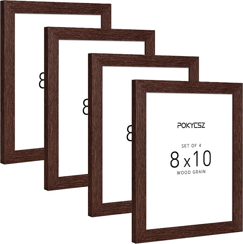 Photo 1 of *SEE NOTES* POKYCSZ 11x14 picture frames Set of 4, Black Frames