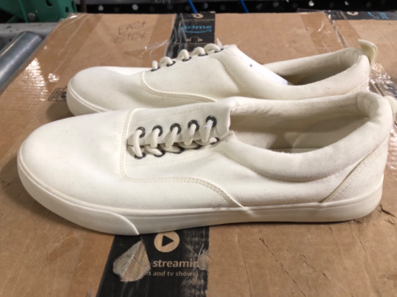 Photo 2 of *Used/Dirty* Men's Brady Sneakers - Goodfellow & Co Cream 9, Ivory