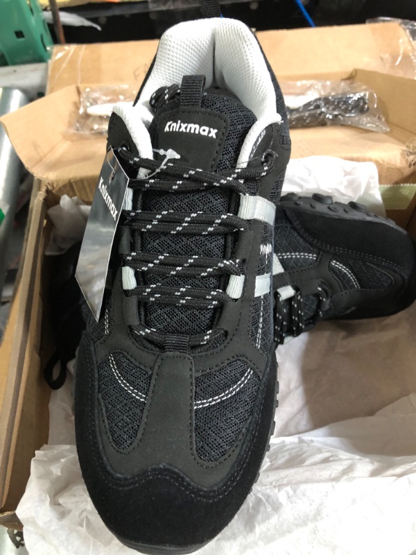 Photo 3 of Knixmax Hiking Shoes Lightweight Non-Slip Size 9W Black