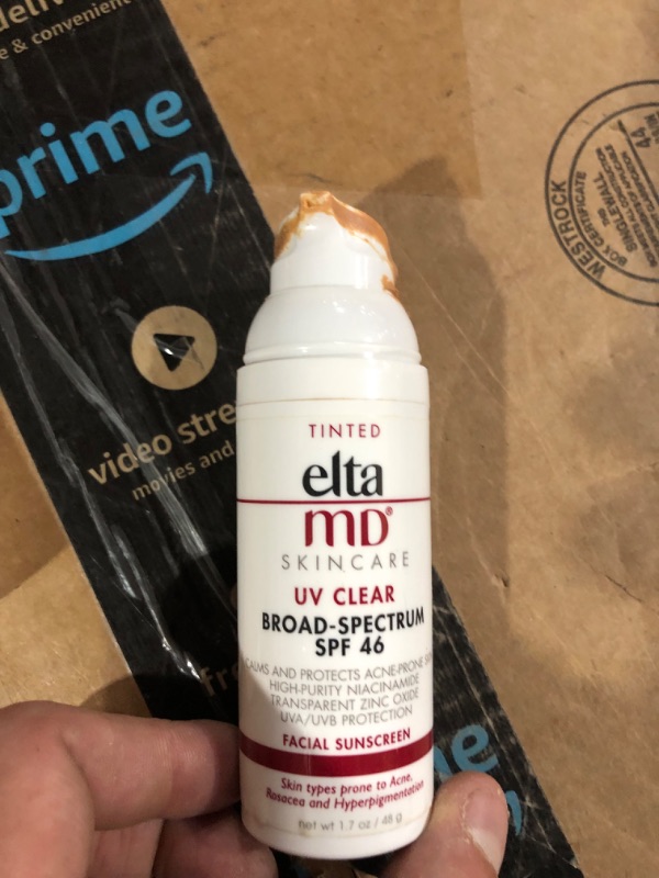 Photo 2 of [Used] EltaMD UV Daily SPF 40 Tinted Sunscreen Moisturizer Face Lotion, Tinted Sunscreen with Hyaluronic Acid,  1.7 Ounce